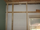 Plaster wall demolition, carbide blade wall cutting, cutting windows into wall